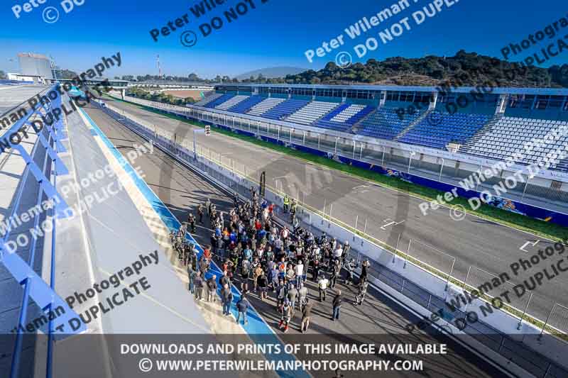 25 to 27th november 2017;Jerez;event digital images;motorbikes;no limits;peter wileman photography;trackday;trackday digital images